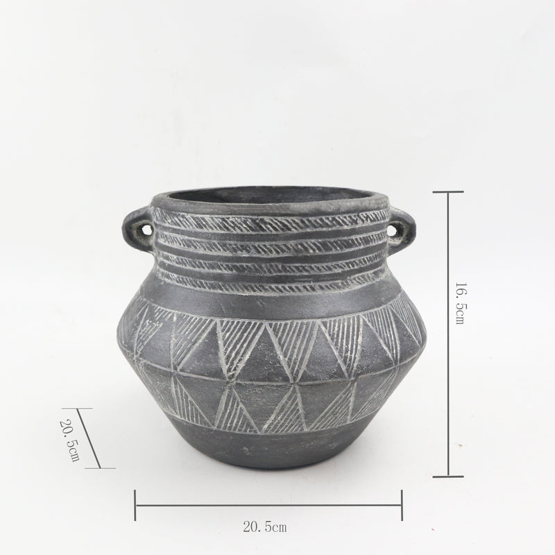 Aztec Grey Planter