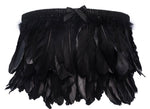 Zool Black Feather Lamp Shade