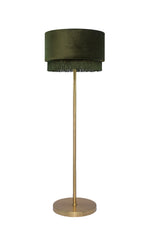 Adel Dark Green Velvet Lamp Shade