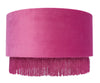 Candi Hot Pink Velvet Lamp Shade