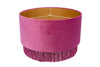 Candi Hot Pink Velvet Lamp Shade