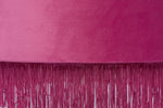 Candi Hot Pink Velvet Lamp Shade