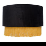 Rosal Black Velvet Lamp Shade