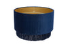 Edin Navy Blue Velvet Lamp Shade