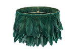 Castile Green Feather Lamp Shade