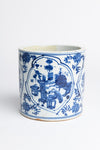 Hutton Blue and White Porcelain Planter